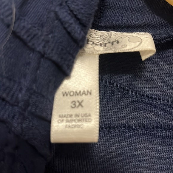 Dress Barn navy open front cardigan - Picture 3 of 5